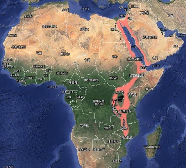 东非大裂谷未来会发展成什么(如果东非大裂谷脱离非洲大陆)