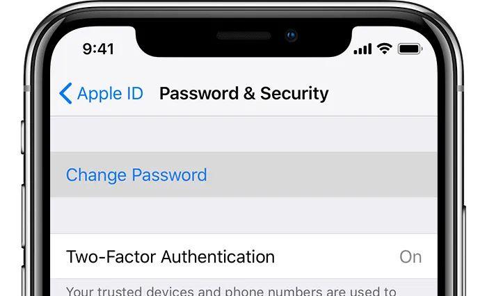 苹果怎么改id密码账号(更改Apple ID密码步骤流程)
