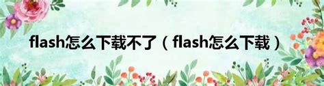 flash怎么下载(flashplayer最新版本下载安装)
