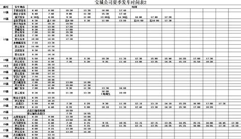 公交车发车时间表怎么看(432公交车路线发车时间表)