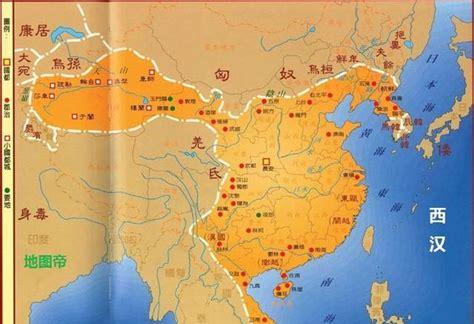 汉朝的版图有多大(明朝版图最大时期的地图)