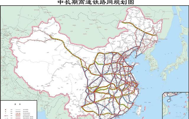 八横八纵是指哪些铁路(中国铁路八横八纵具体线路图)